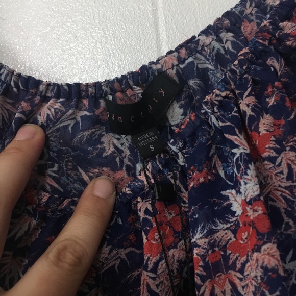 • sanctuary by anthropologie floral print top • - Picture 5 of 10